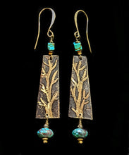 tree & chrysocolla set