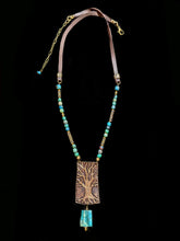 tree & chrysocolla set