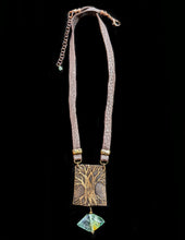 tree & fluorite necklace