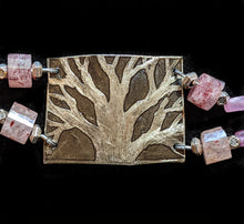 tree & strawberry quartz set