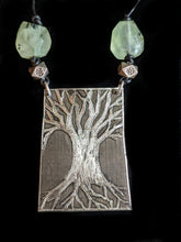 nickel silver tree & prehnite set