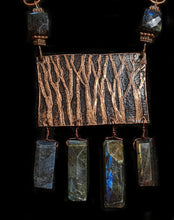 trees & blue labradorite set