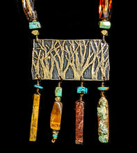 trees & tiger eye set