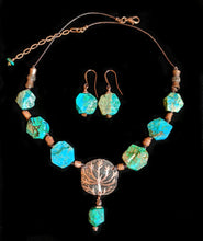 copper dill & chrysocolla set - sunroot studio