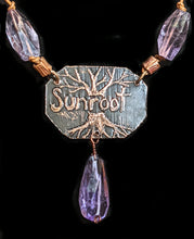 dragonfly & amethyst set