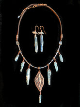 copper leaf & kyanite set - sunroot studio