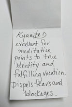 copper tree & kyanite pendant set