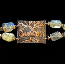 tree & labradorite set