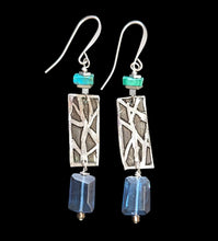 abstract trees & kyanite set