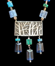 abstract trees & kyanite set