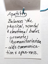 snowflake & blue stone set