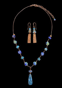 Apatite, Lapis & Azurite Set