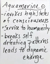 snowflake & blue stone set