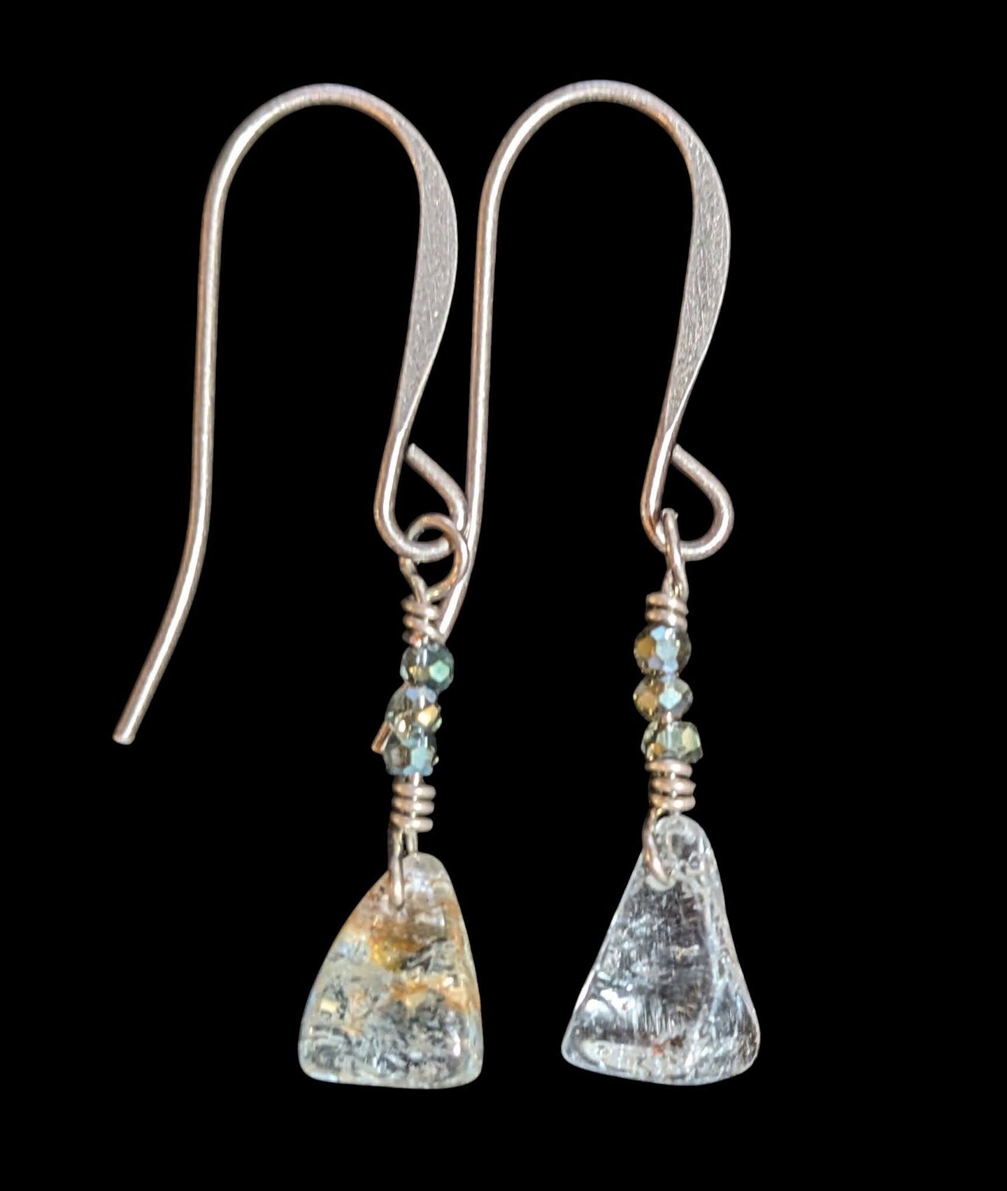 snowflake & blue stone set