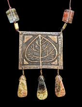 bronze aspen leaf set