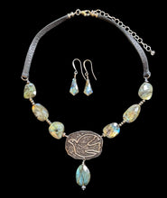 bird & labradorite set