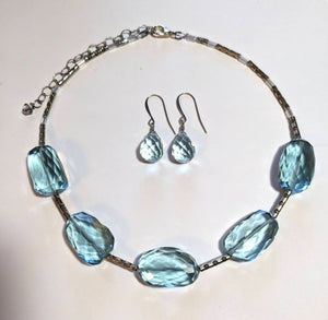 Ice Blue Crystal Set