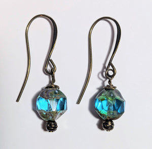 Pearl & Blue Crystal Set