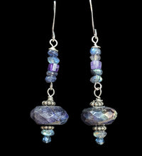 blue labradorite leaf & vine set