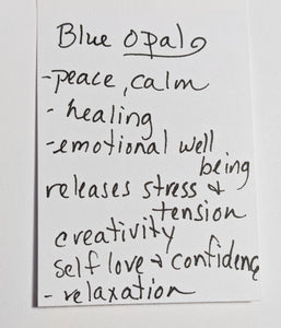 Tree & Blue Opal Set