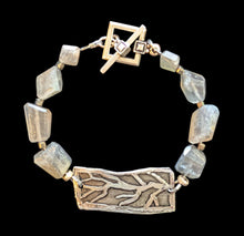 branch & labradorite bracelet