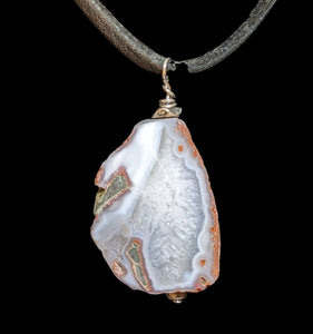 Chalcedony Pendant Set