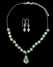 chalcedony & fluorite set