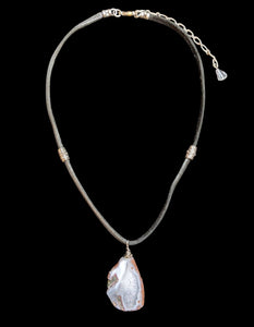 Chalcedony Pendant Set