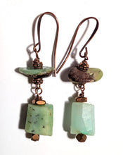 tribal chrysoprase set