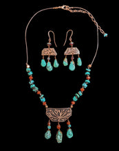dill flower & turquoise set