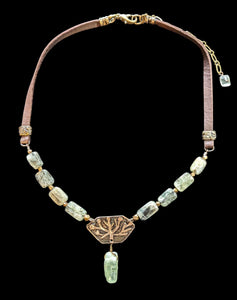 Dill Flower & Green Kyanite Set