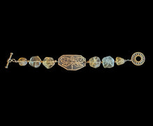 dragonfly & citrine bracelet