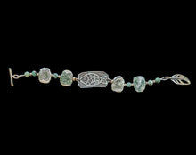 moss agate fish bracelet
