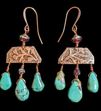 dill flower & turquoise set