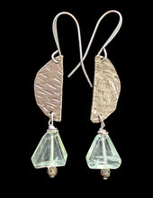 moon & stars green amethyst set