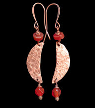 moon & stars carnelian set