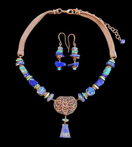 Lapis & Turquoise Bee Set