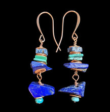 lapis & turquoise bee set