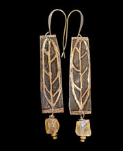 bronze aspen leaf set