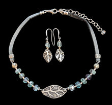 leaf & fluorite set