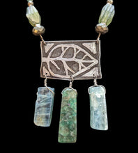 leaf & mixed stones set