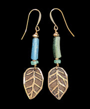 roman glass leaf set