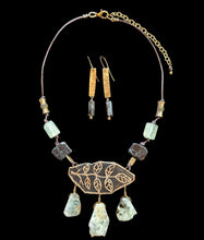 leaf & vine prehnite set