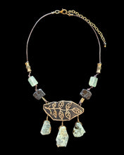 leaf & vine prehnite set
