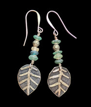leaves & roman glass set