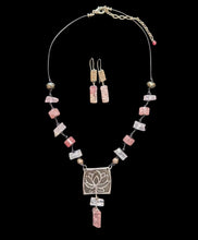 lotus & pink stones set