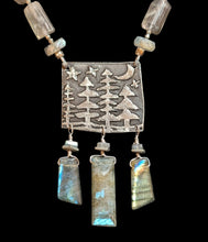 moon & pines labradorite set