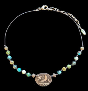 Moon & Stars Turquoise Set
