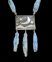 moon & stars kyanite set