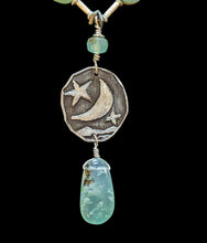 moon & stars blue opal set